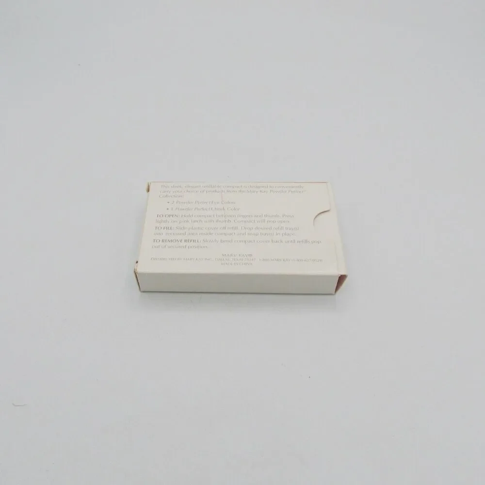 Mary Kay Light Pink Custom Compact Multi Glamour Compact Color Compact Glamour